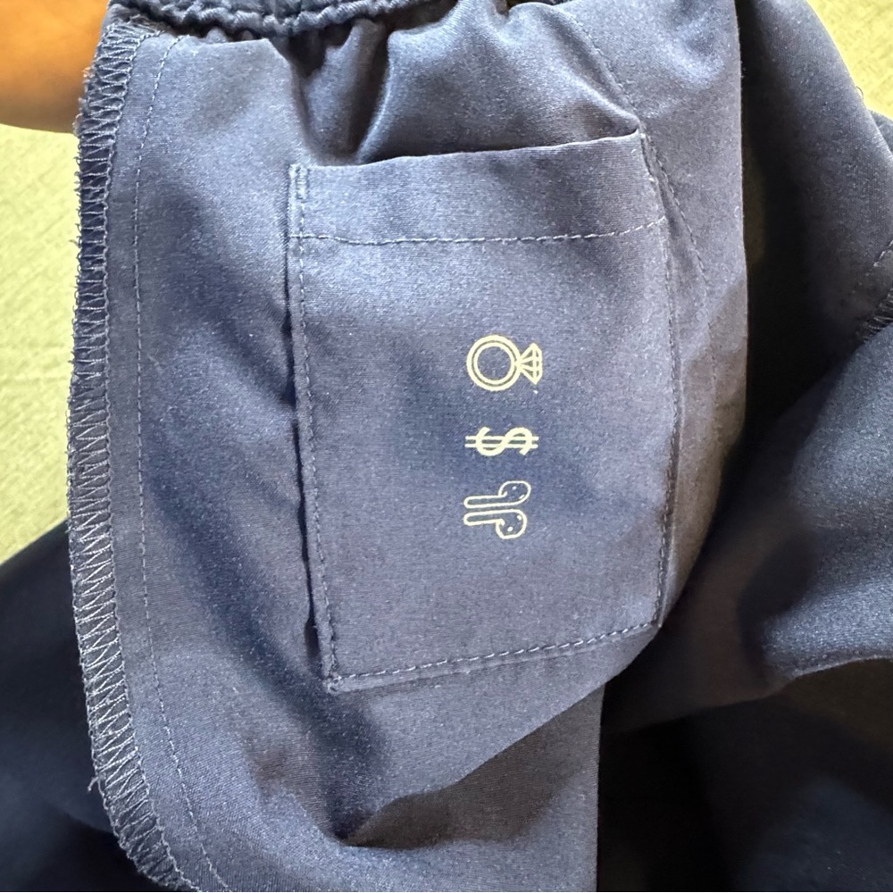 Figs Technical Collection Zamora Scrub Women’s Jogger Cargo Pants Size L Navy - Picture 7 of 11